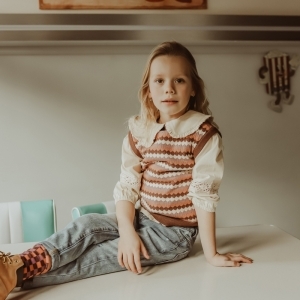 jacquard knit your wishes multicolor