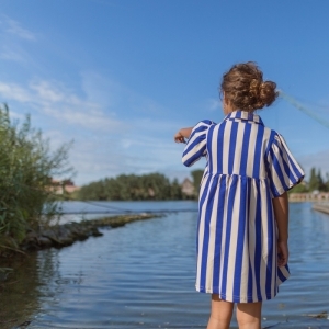  blue stripes