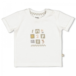 T-shirt Cool Family offwhite