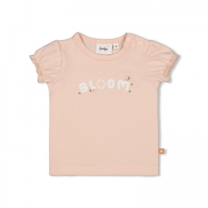 t-shirt-bloom with love roze