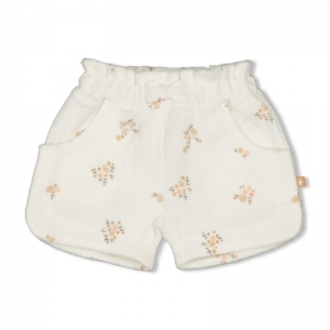 short-bloom with love offwhite