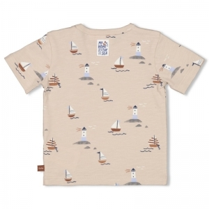 t-shirt- lets sail zand