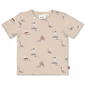 t-shirt- lets sail zand