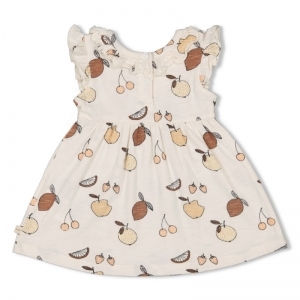 jurk - cutie fruity offwhite