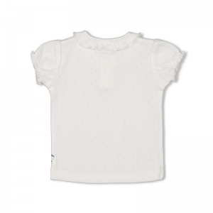 t-shirt - pretty paisley offwhite