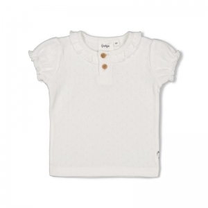 t-shirt - pretty paisley offwhite