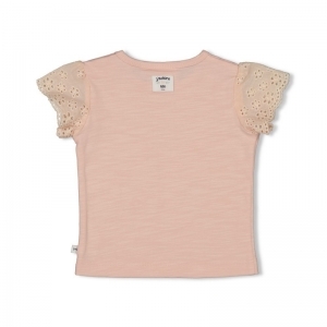 t-shirt - pretty paisley roze