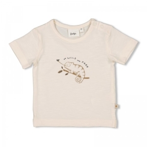 t-shirt - chameleon offwhite