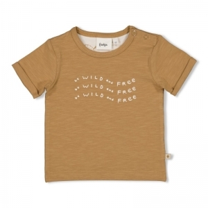t-shirt - chameleon camel