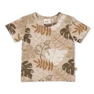 t-shirt chameleon zand
