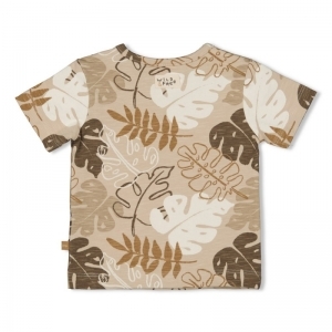 t-shirt chameleon zand