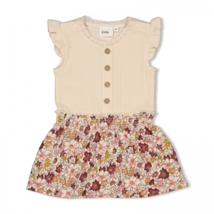 jurk - wild flowers roze