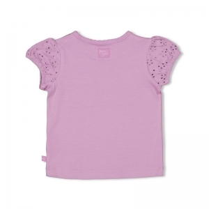 t-shirt - splash violet