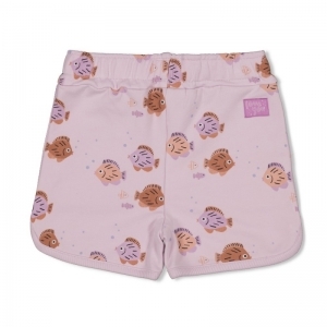 short - splash lila
