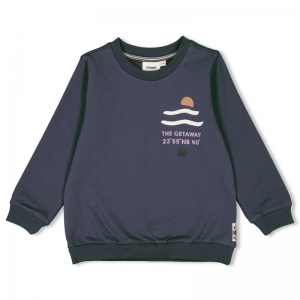sweater - the getaway indigo