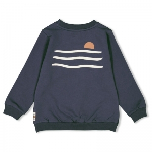 sweater - the getaway indigo