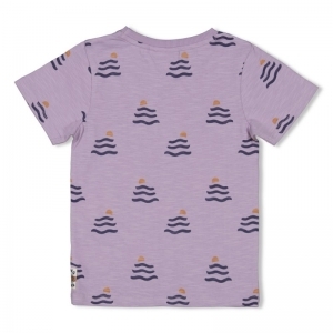 t-shirt - the getaway lila