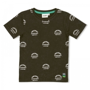 t-shirt - gone surfing antraciet