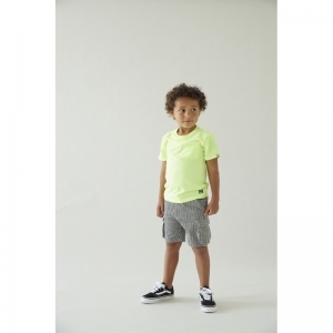 t-shirt - gone surfing lime
