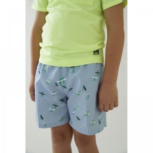 t-shirt - gone surfing lime