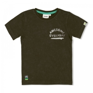 t-shirt - gone surfing antraciet