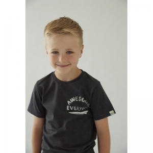 t-shirt - gone surfing antraciet