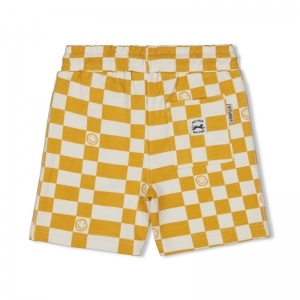 short - checkmate geel