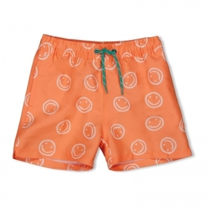 zwemshort - checkmate neon orange