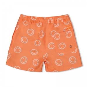 zwemshort - checkmate neon orange