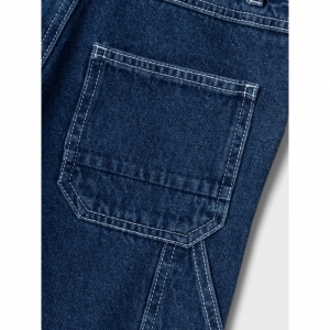 dark blue denim