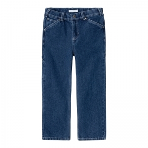 dark blue denim