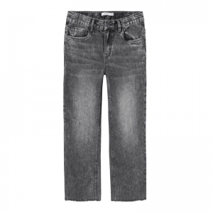 dark grey denim