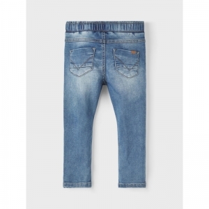 dark blue denim