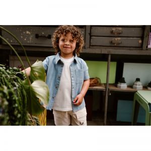 Shirt striped ashley blue