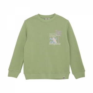 Sweater textprint tendril