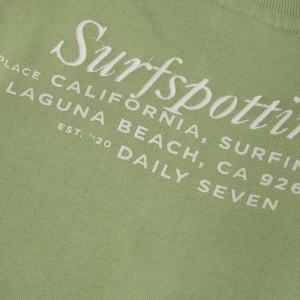 Sweater textprint tendril