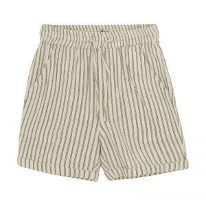 shorts small stripe sandshell