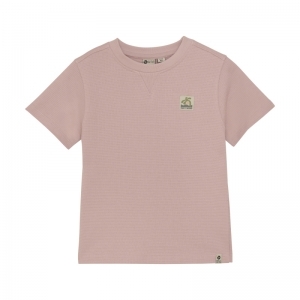 t-shirt print pale mauve
