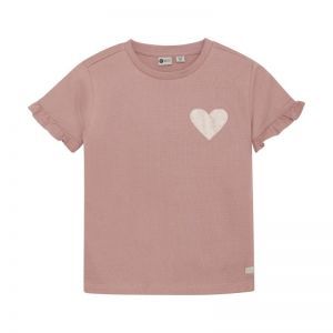 t-shirt heart ash rose