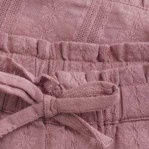 paperbag shorts ash rose