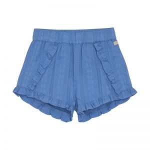shorts structured dusty royal blu