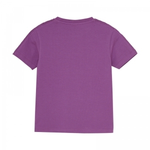 t-shirt fancy lace cherry purple