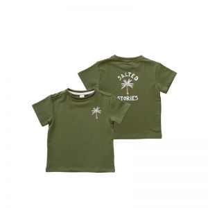 Solid salted stories bronze green