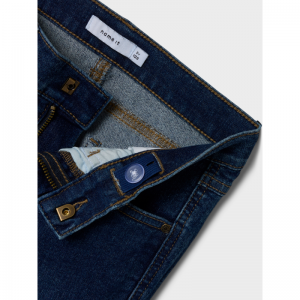 dark blue denim