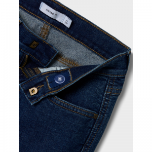 dark blue denim