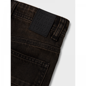 dark brown deni