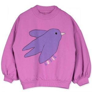 flowing bird fucsia