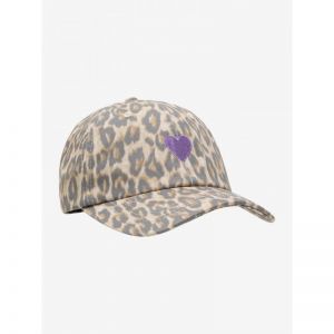 Cap allover print latte sand