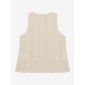 Ruffle singlet sandshell 