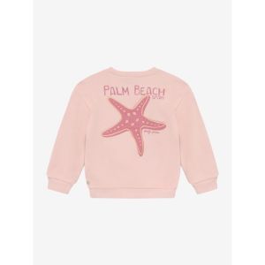 Sweater backprint silver pink